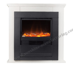 CSA certificated insert electric fireplace with mantel