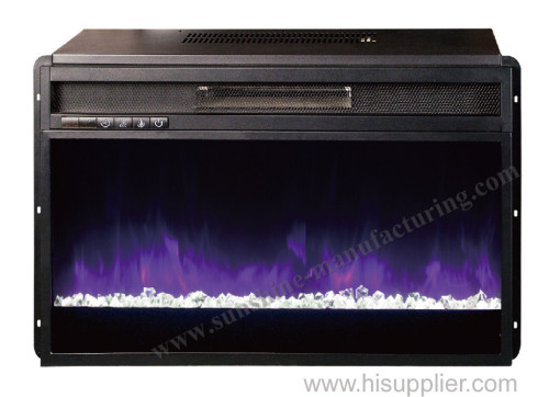 26" Multi color flame electric firebox