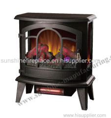 Free standing 20" Electric Stoves with 3D flame