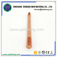 Copper Plated Theaded Rod Electroplating