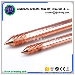 Copper Plated Theaded Rod Electroplating
