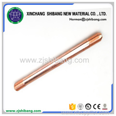 Copper Plated Theaded Rod Electroplating