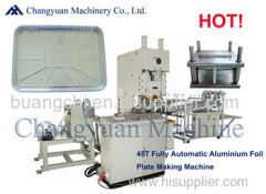 63T Fully Automatic Aluminium Foil Container Production Line