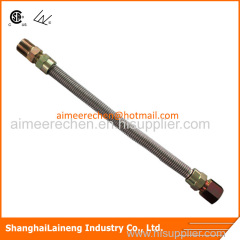 flexible stainless steel gas hose