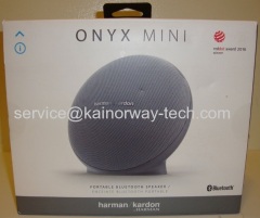 New Harman/Kardon Mini Portable Bluetooth Wireless Speakers Fuses Premium Sound With Iconic Modern Design Grey