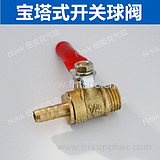 Pagoda type Mini brass ball valves