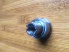 Chrome steel and carbon steel bearing