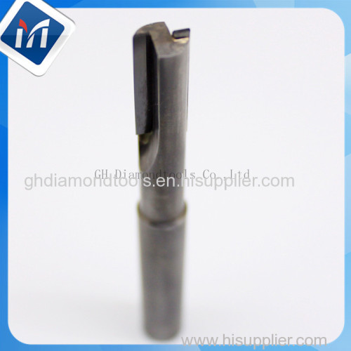 Diamond tool Single Cutting Edge Straight Flute Polishing Tool for Acrylic sheet veneer plasticsD9*L20*D9.525*80