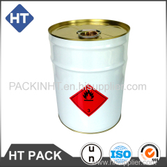 20L solvent pail with screw lid