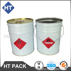 20L solvent pail with screw lid