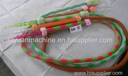 Shisha hookah accessory Color silicon woven hose