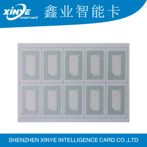 Iso 14443a 13.56mhz RFID inlay for smart card