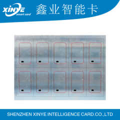 Iso 14443a 13.56mhz RFID inlay for smart card