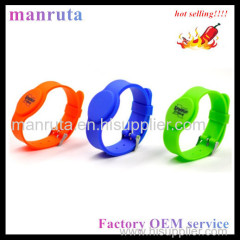 rfid Silicone wristband Tag RFID UHF wristband access card rfid wristband alien H3 chip factory price