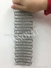 10mm diameter ring mesh curtain woven by 1.2mm metal wire