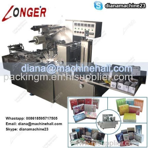 Cigarettes Box Cellophane Packaging Machine