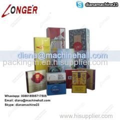 Commercial Cigarettes Box Cellophane Packaging Machine|Small Box Transparent Film Wrapping Machine