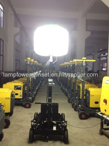 balloon light lamp metal halide mobile light tower generator