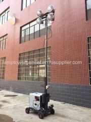 portable telescopic light tower small