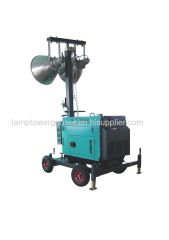 portable telescopic light tower small