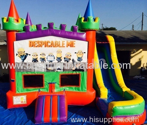 5 in 1 bounce house despicable me castle