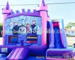 5 in 1 bounce house frozen castle