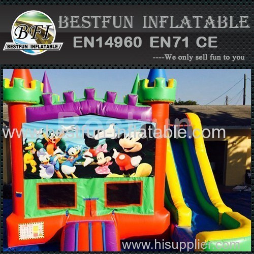 5 in 1 bounce house mickeys castle