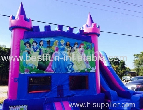 5 in 1 bounce house princess castle