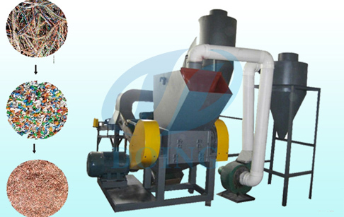 Copper Cable granulator machine