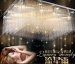 China Manufacture K9 crystal hotel chandelier