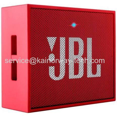 New JBL GO Ultra Wireless Bluetooth Speakers Red Big Sound Built-in Speakerphone W/A Built-In Strap-Hook