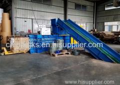 Garbage packer / waste paper baler scrap balers / small hydraulic packing machine