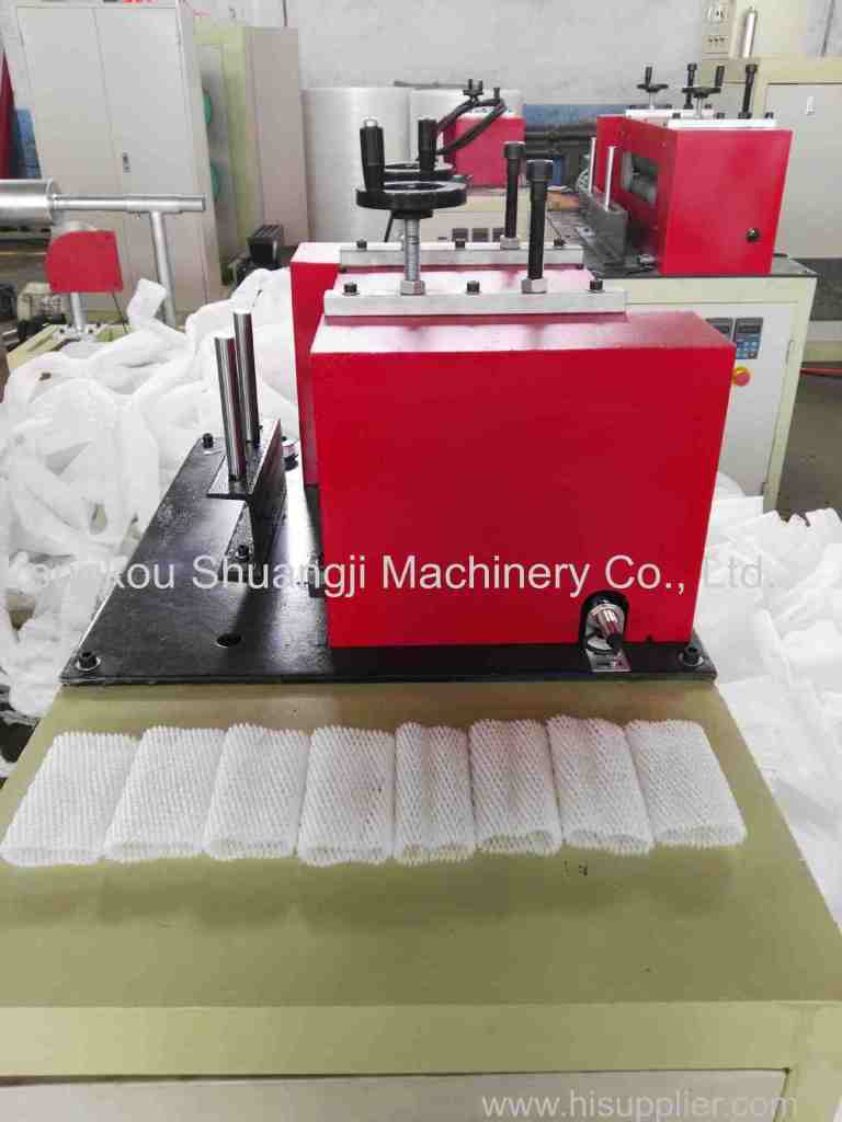 What is description of our European Standard PE foaming fruit net extruder machine ?