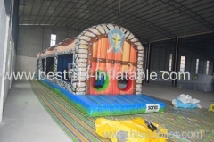 Adventure obstacle course inflatable