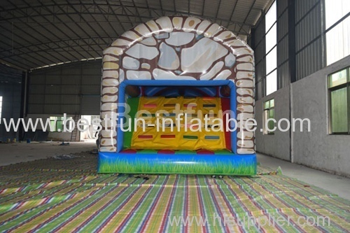 Adventure obstacle course inflatable