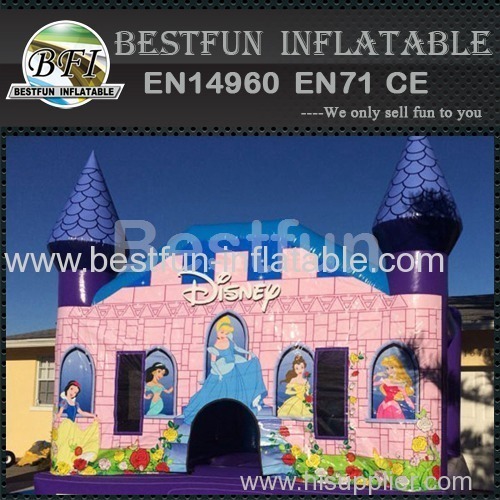 Princess jumping castle for girl