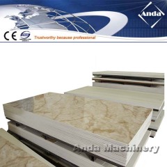 PVC marble sheet making machine