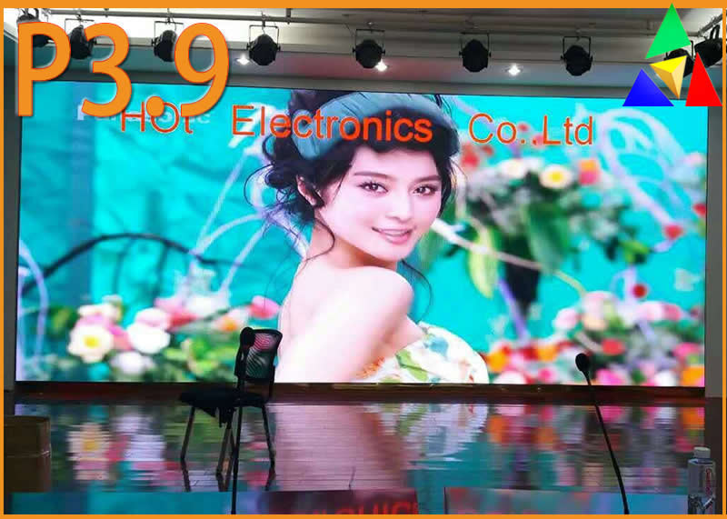Indoor P3.9 LED Wall on Stage