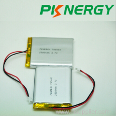 3.7V 2500mAh Lithium Polymer Battery 785060 Batteries Cell for Digital Products Battery