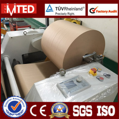 Full Automatic Paper Roll Feed Brown Kraft Square Bottom Paper Bag Making Machine For Sale