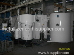 Thermal evaporation metallizer