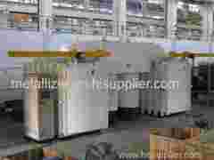 Thermal evaporation metallizer