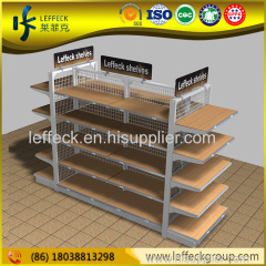 Commercial grocery store gondola shelves for sale