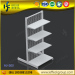 Wire supermarket gondola shelving unit display racks for supermarket