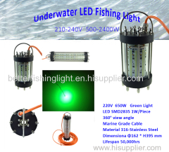 Deep Drop Sea 316-Stainless Steel Aluminum Fishing Light For Fishing Boat