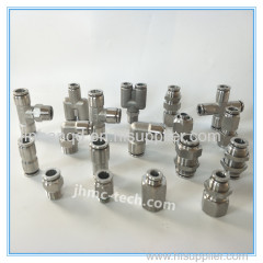 Stainless Steelunion Tee Pneumatic Fittings
