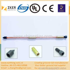 copper weld sectional grounding rod