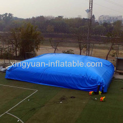 Crazy sport inflatable jumping pillow Air bag jumping