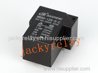 Ningbo baocheng NB90 series 40A 5pins/6pins T90 relays