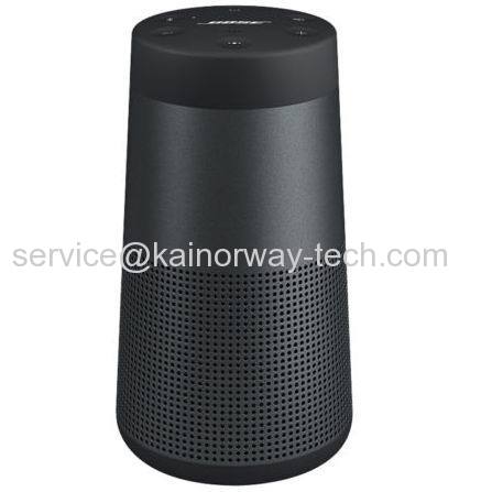 New Bose SoundLink Revolve Water-Resistant Portable Bluetooth Speakers Triple Black With Built-in Speakerphone